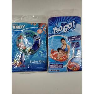 H2O Go Swim Ring Finding Dory & Baby Seat NEW Beach Pool Summer Fun